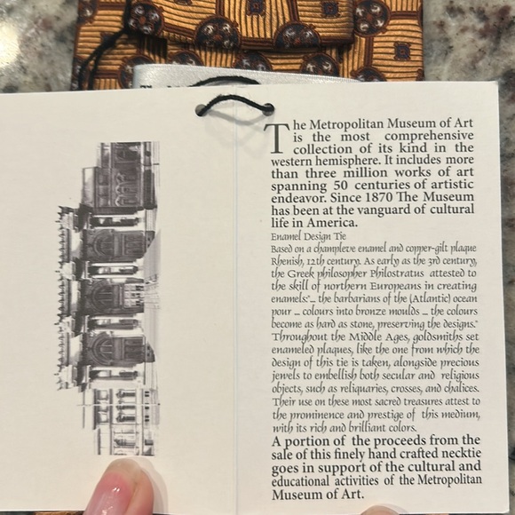 Set of two (2) Metropolitan Museum of Art ties - Picture 3 of 7